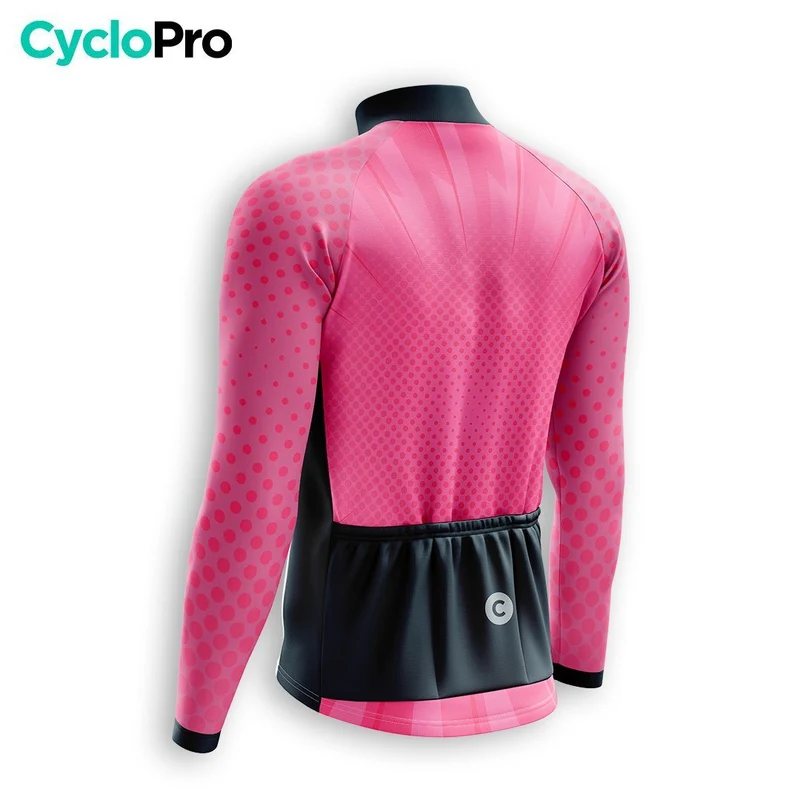 TENUE CYCLISTE HIVER HOMME ROSE - SPEED+
