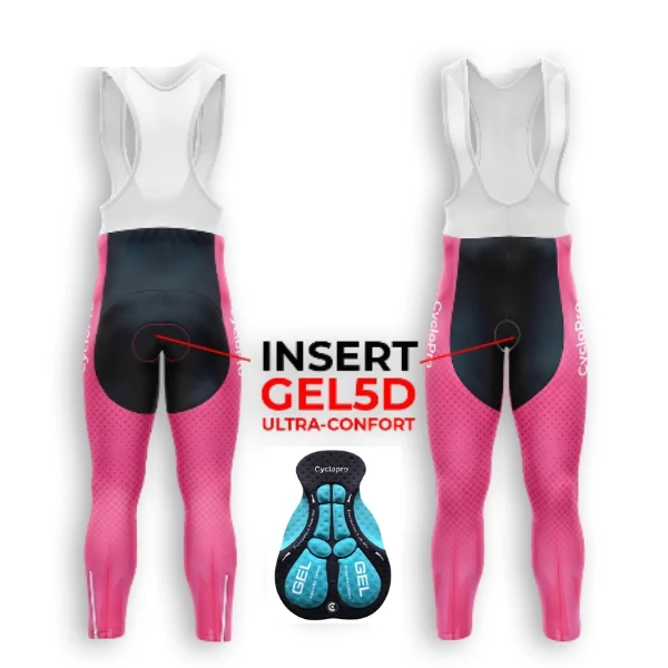 TENUE CYCLISTE HIVER HOMME ROSE - SPEED+