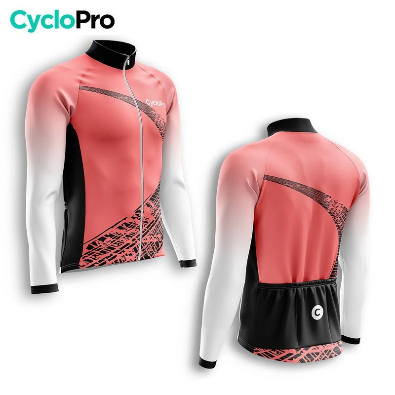 TENUE CYCLISTE HIVER HOMME ROUGE - TRACE+