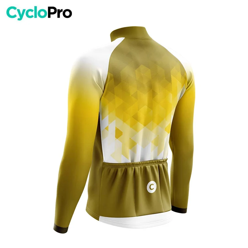 TENUE CYCLISTE HIVER HOMME JAUNE - CRISTAL+