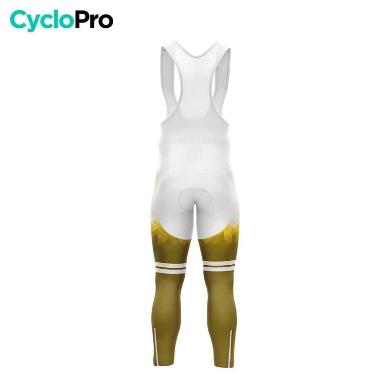 TENUE CYCLISTE HIVER HOMME JAUNE - CRISTAL+