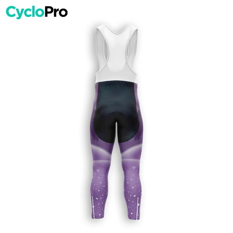 TENUE CYCLISTE HIVER HOMME VIOLET - SNOW+