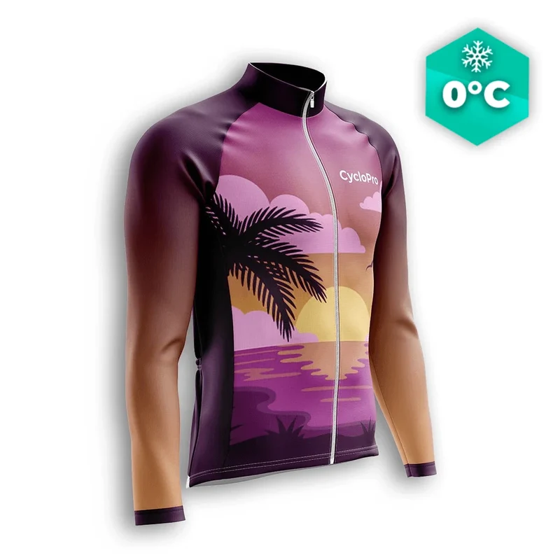 MAILLOT LONG DE CYCLISME HIVER - SUNRISE+