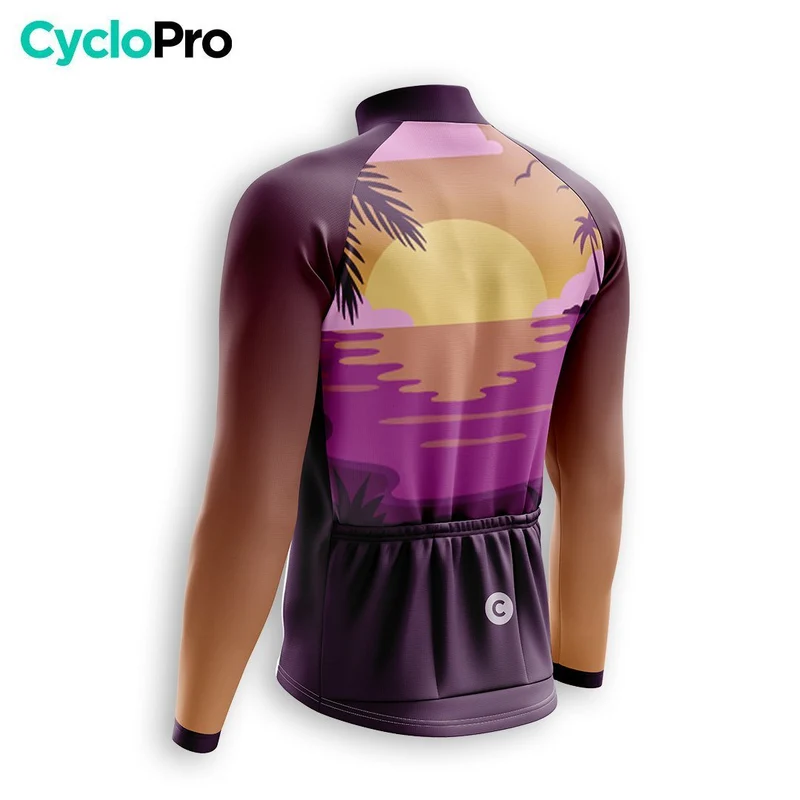 MAILLOT LONG DE CYCLISME HIVER - SUNRISE+