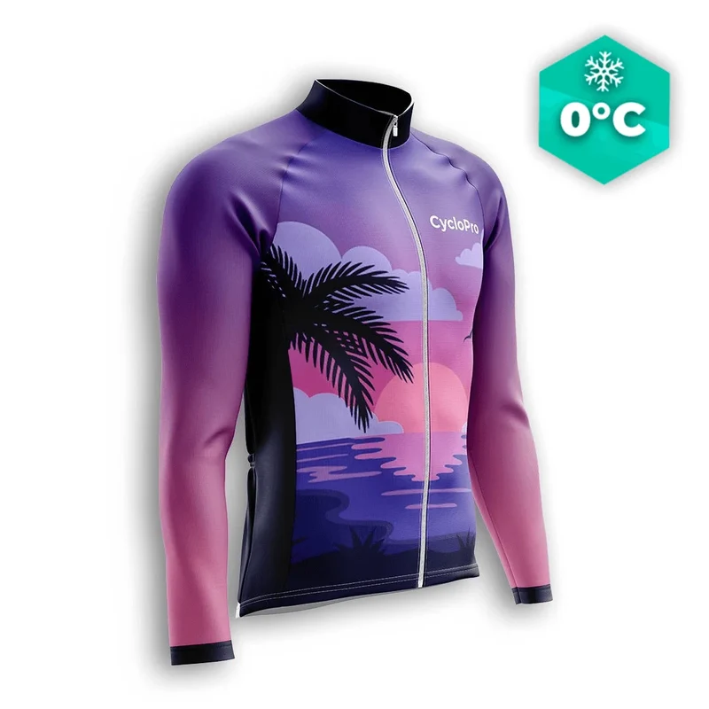 MAILLOT LONG DE CYCLISME HIVER - RELAX+