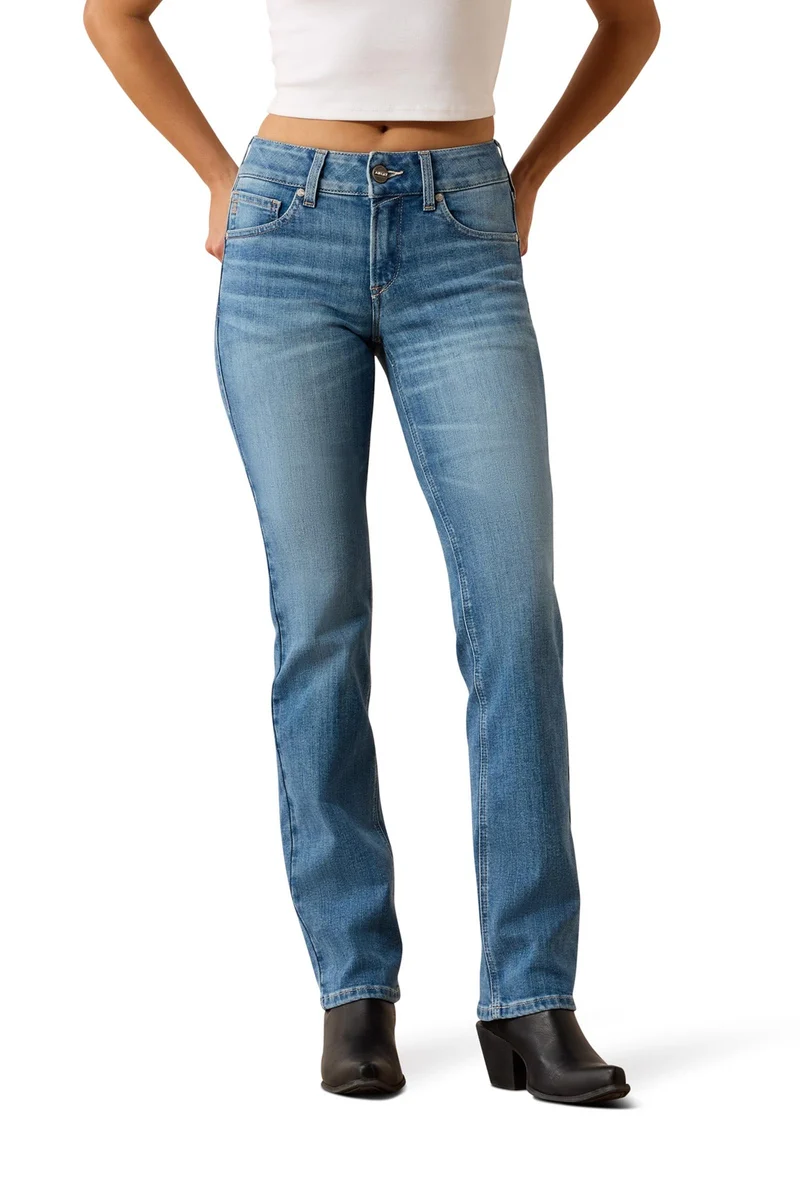 Femme Jean Reya à jambe droite Perfect Rise Challis 40 Regular
