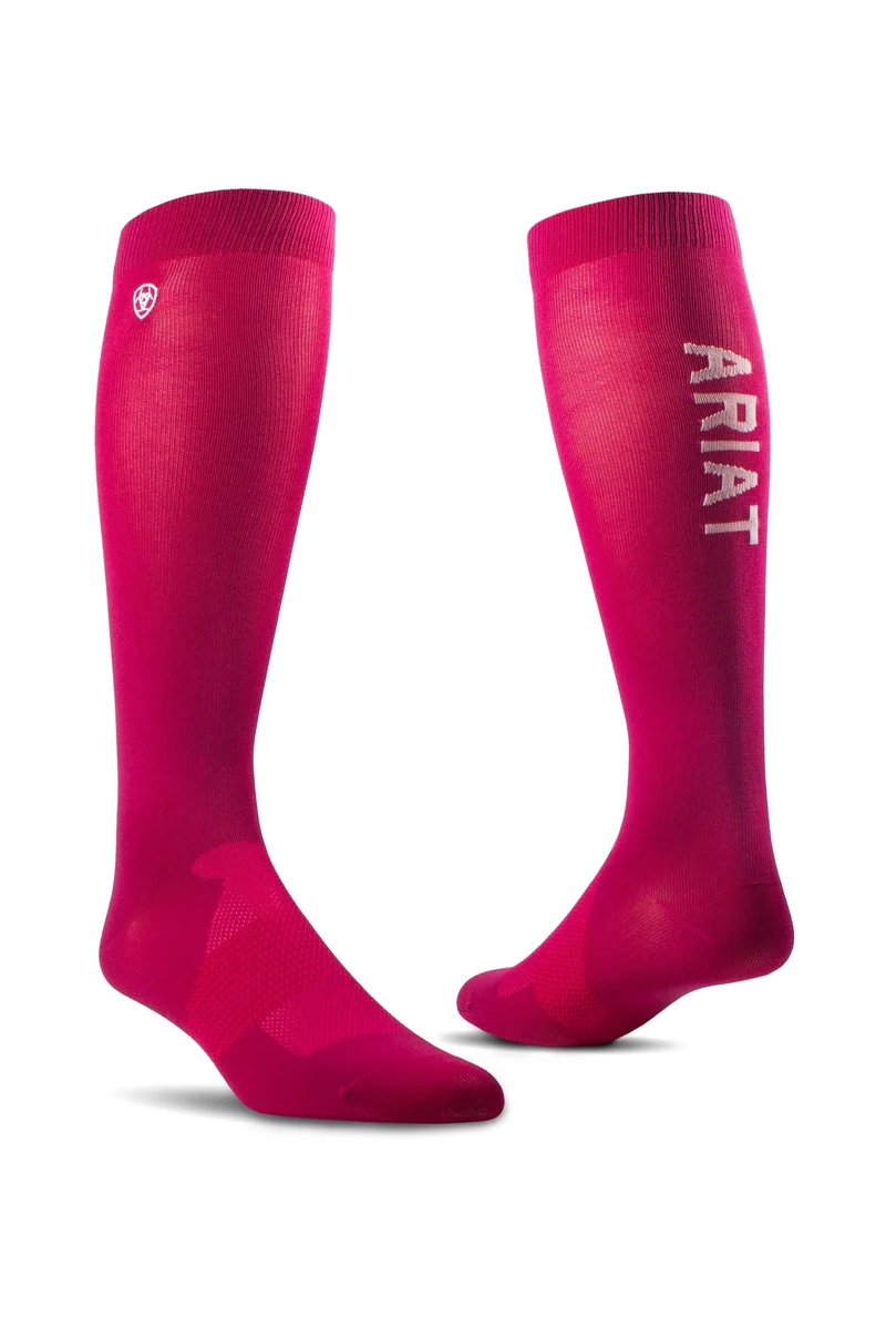 Chaussettes techniques AriatTek Essential Burgundy Taille unique