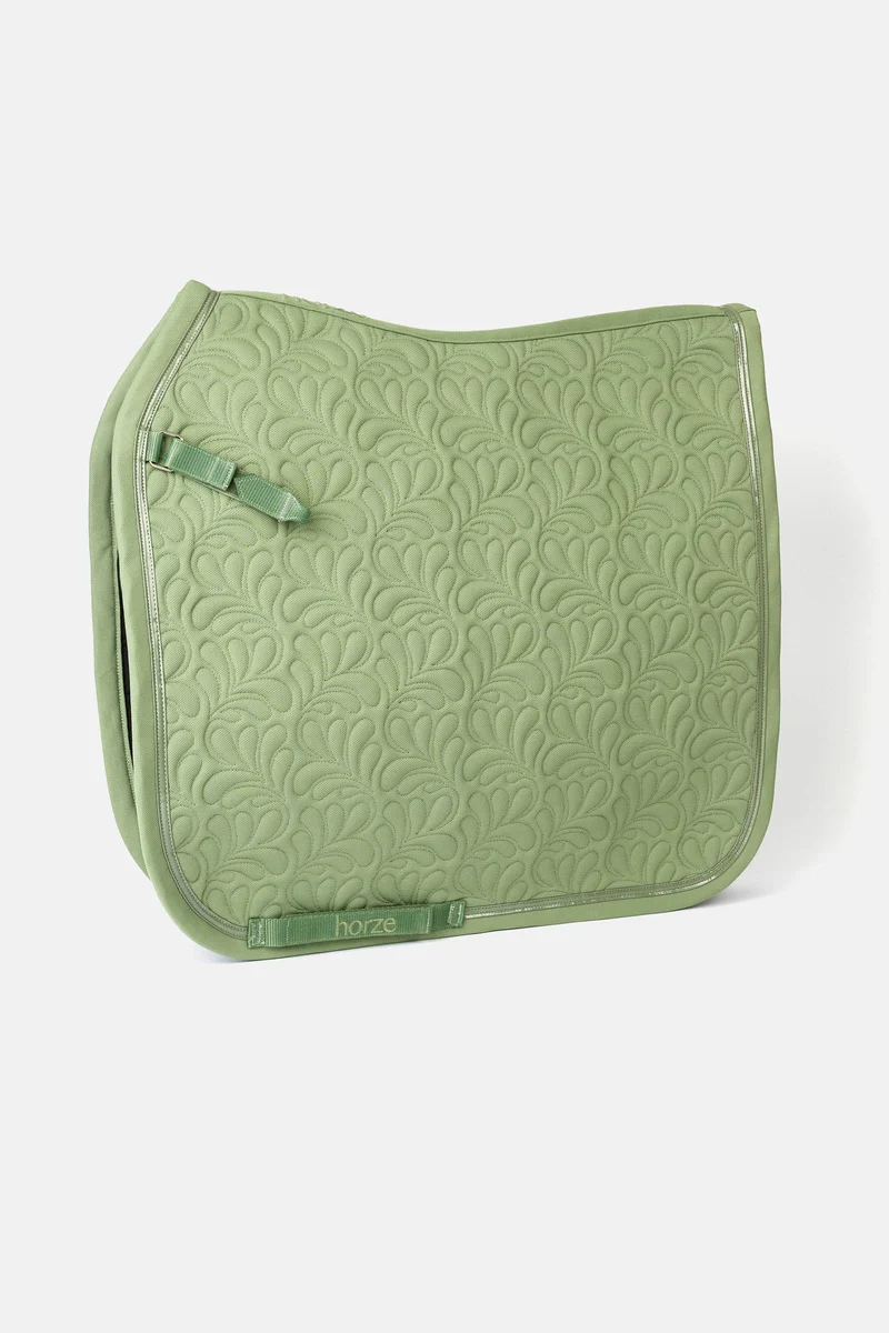 Free Form tapis dressage Celadon green F