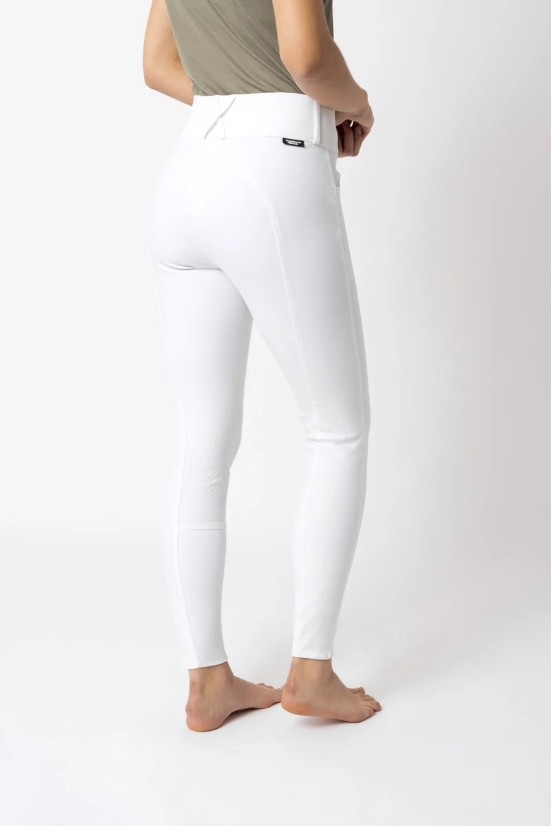 Pantalon d'équitation basanes Grip Grand Prix II, femme white 44