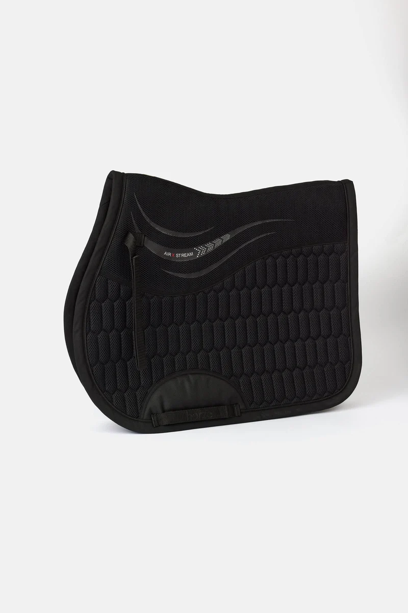 3D Mesh Tapis de selle mixte Black P