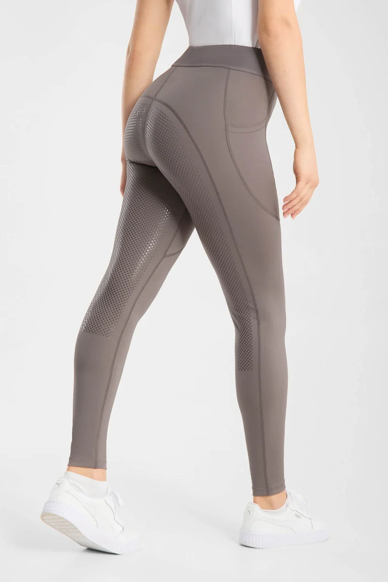 Maia legging d'équitation à fond intégral pour femme Driftwood 40