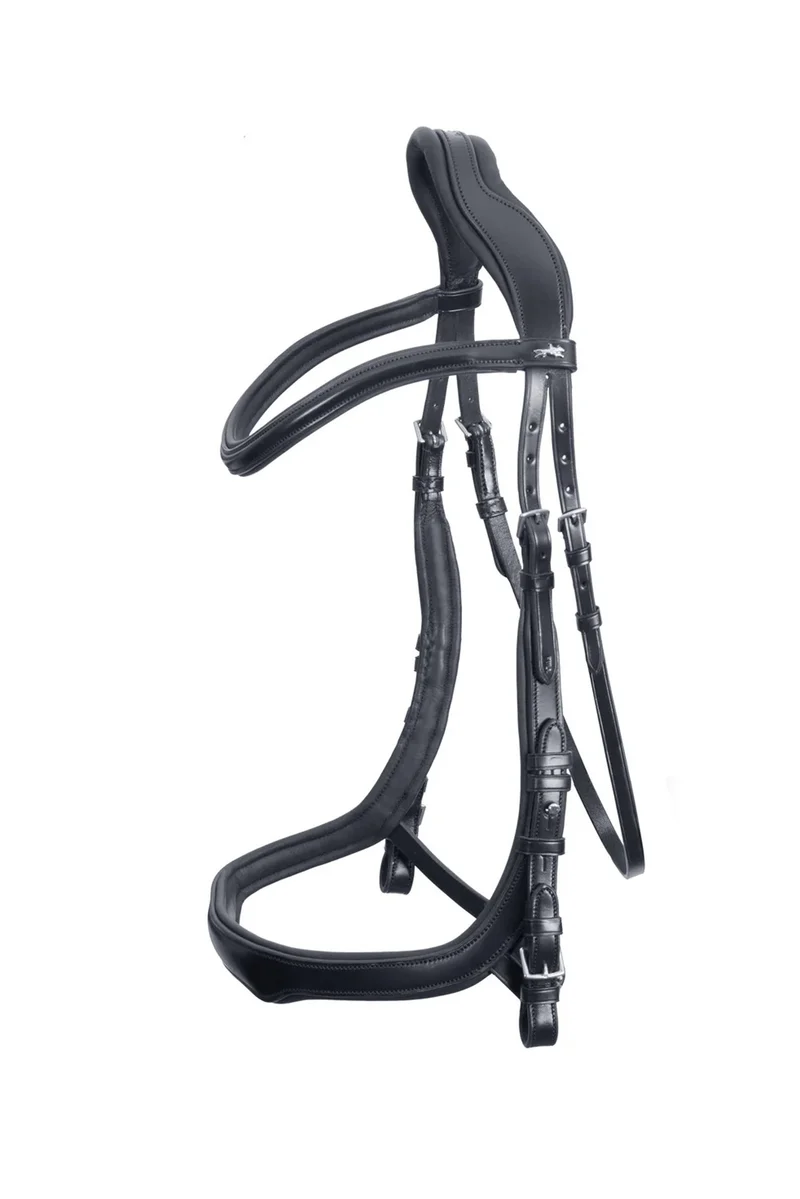 Equitus Delta bridon Black/Silver P