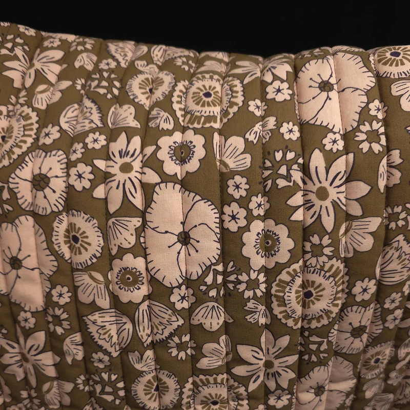 Coton Matelassé Réversible | Floral Malana & Kashi
