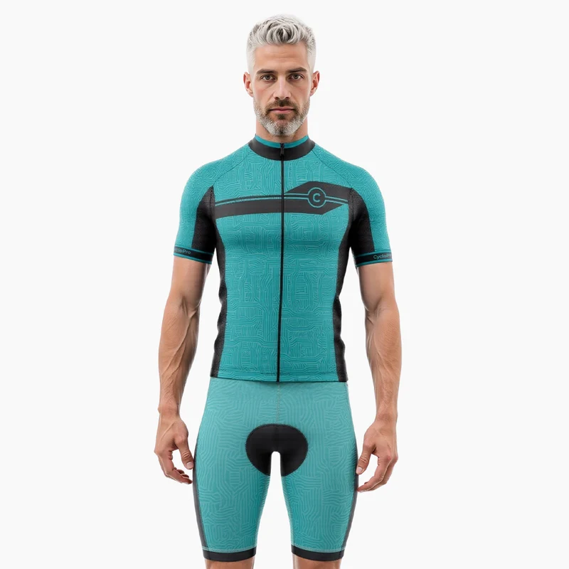 TENUE DE CYCLISME ÉTÉ HOMME BLEU - DIAMOND+
