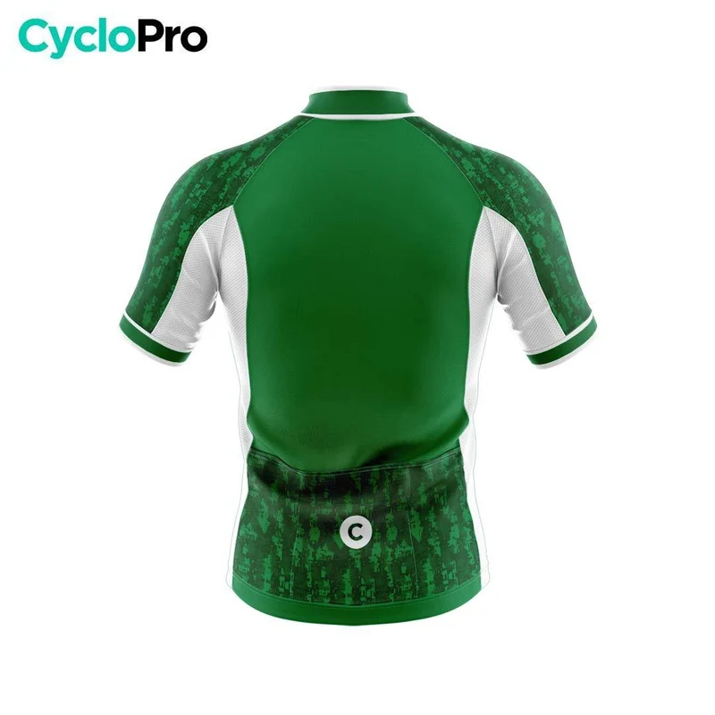 TENUE DE CYCLISME ÉTÉ HOMME VERTE - PIXEL+
