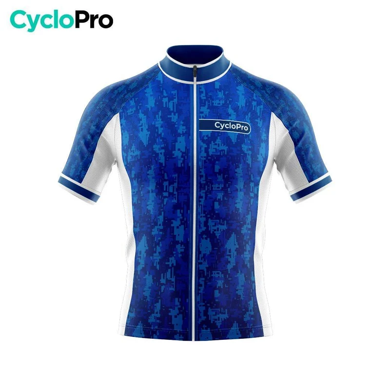TENUE DE CYCLISME ÉTÉ HOMME BLEUE - PIXEL+