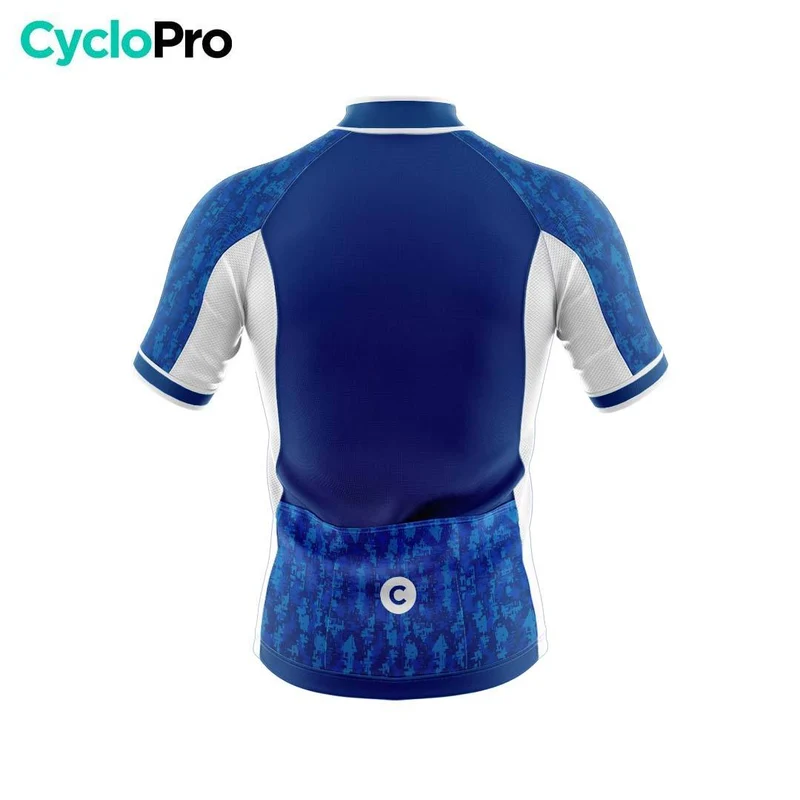 TENUE DE CYCLISME ÉTÉ HOMME BLEUE - PIXEL+