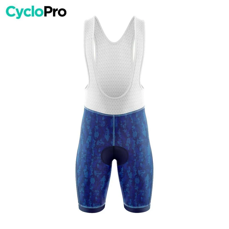 TENUE DE CYCLISME ÉTÉ HOMME BLEUE - PIXEL+