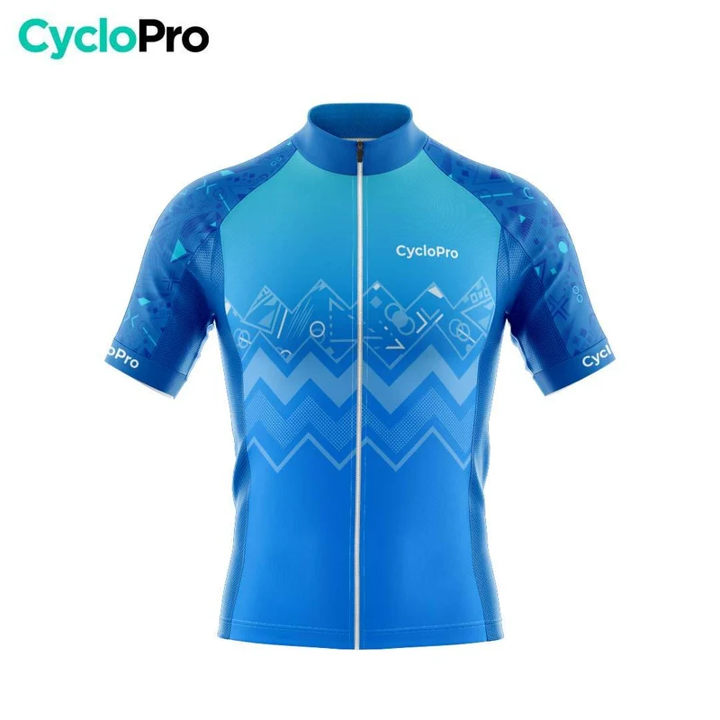 TENUE DE CYCLISME ÉTÉ HOMME BLEUE - WAVE+