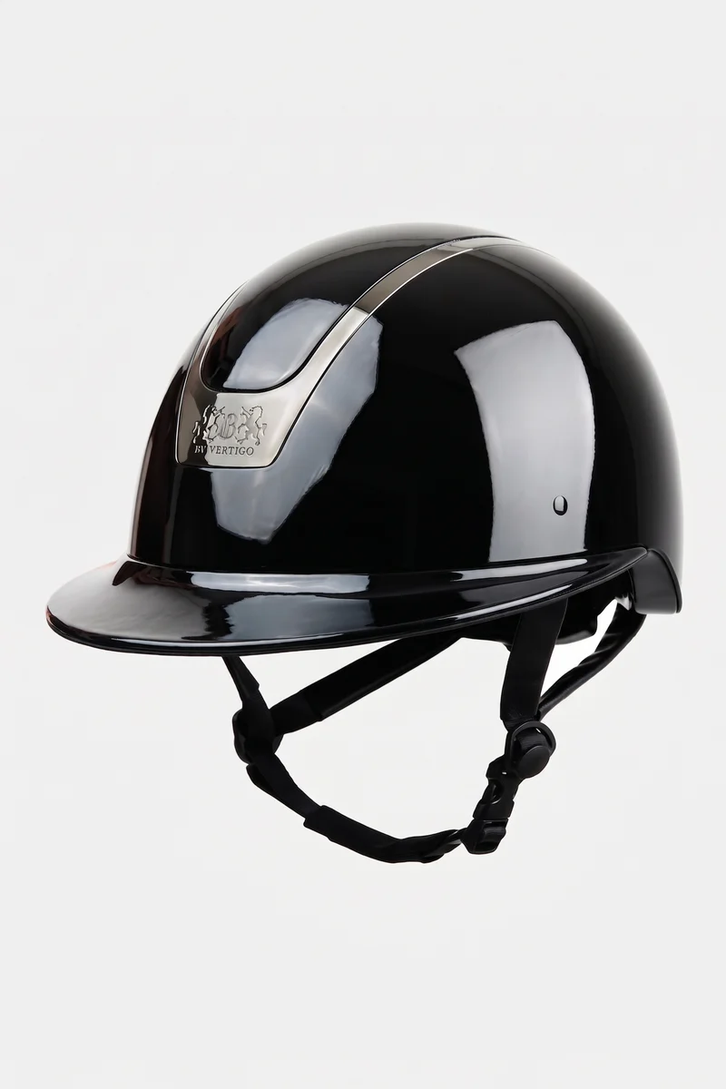 ZENITH CRYSTAL GLOSS casque d'équitation Black/Black 55-57