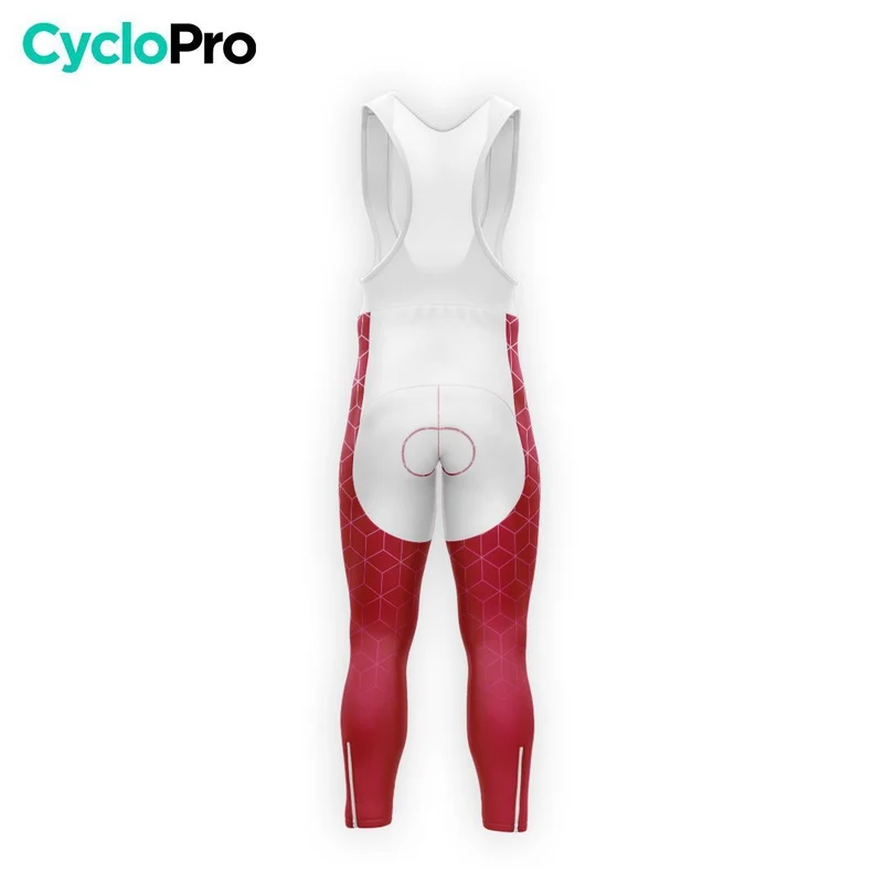 TENUE CYCLISTE HIVER HOMME GRENAT - CUBIC+