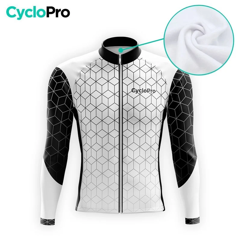TENUE CYCLISTE HIVER HOMME NOIR - CUBIC+