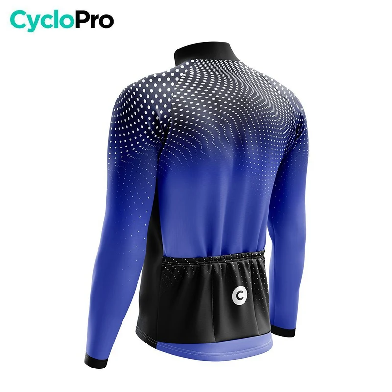 TENUE CYCLISTE HIVER HOMME BLEU - DIMENSION+