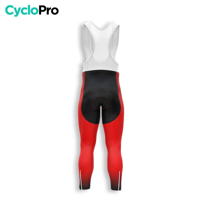 TENUE CYCLISTE HIVER HOMME ROUGE - DIMENSION+