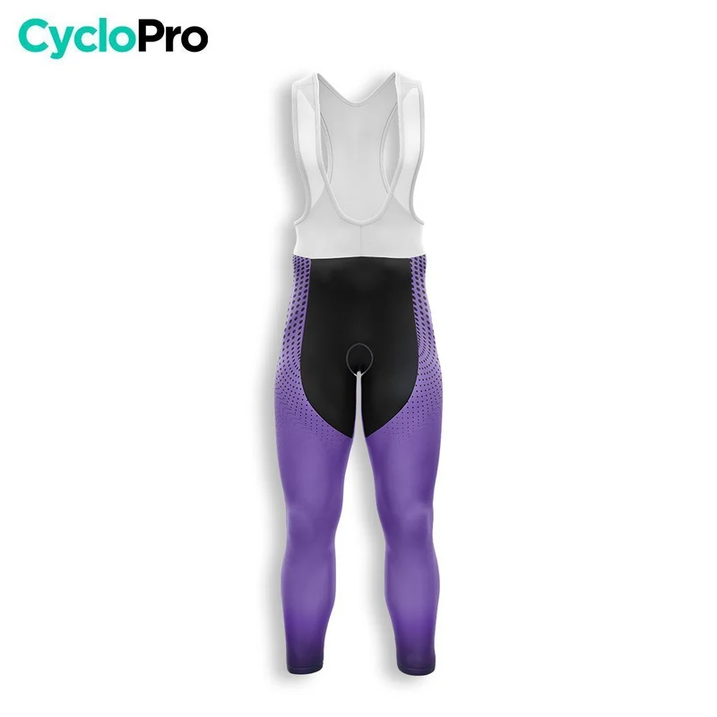 TENUE CYCLISTE HIVER HOMME VIOLET - DIMENSION+