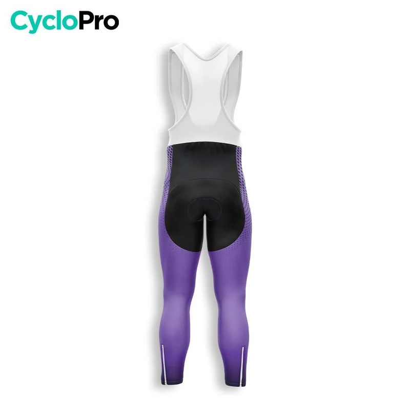 TENUE CYCLISTE HIVER HOMME VIOLET - DIMENSION+