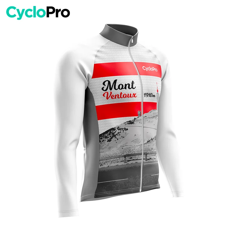 MAILLOT LONG DE CYCLISME - HIVER - MONT VENTOUX