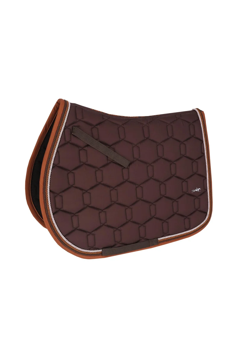 Schockemöhle SP Eco Comfort Obstacle Style Tapis de Selle Mocca F
