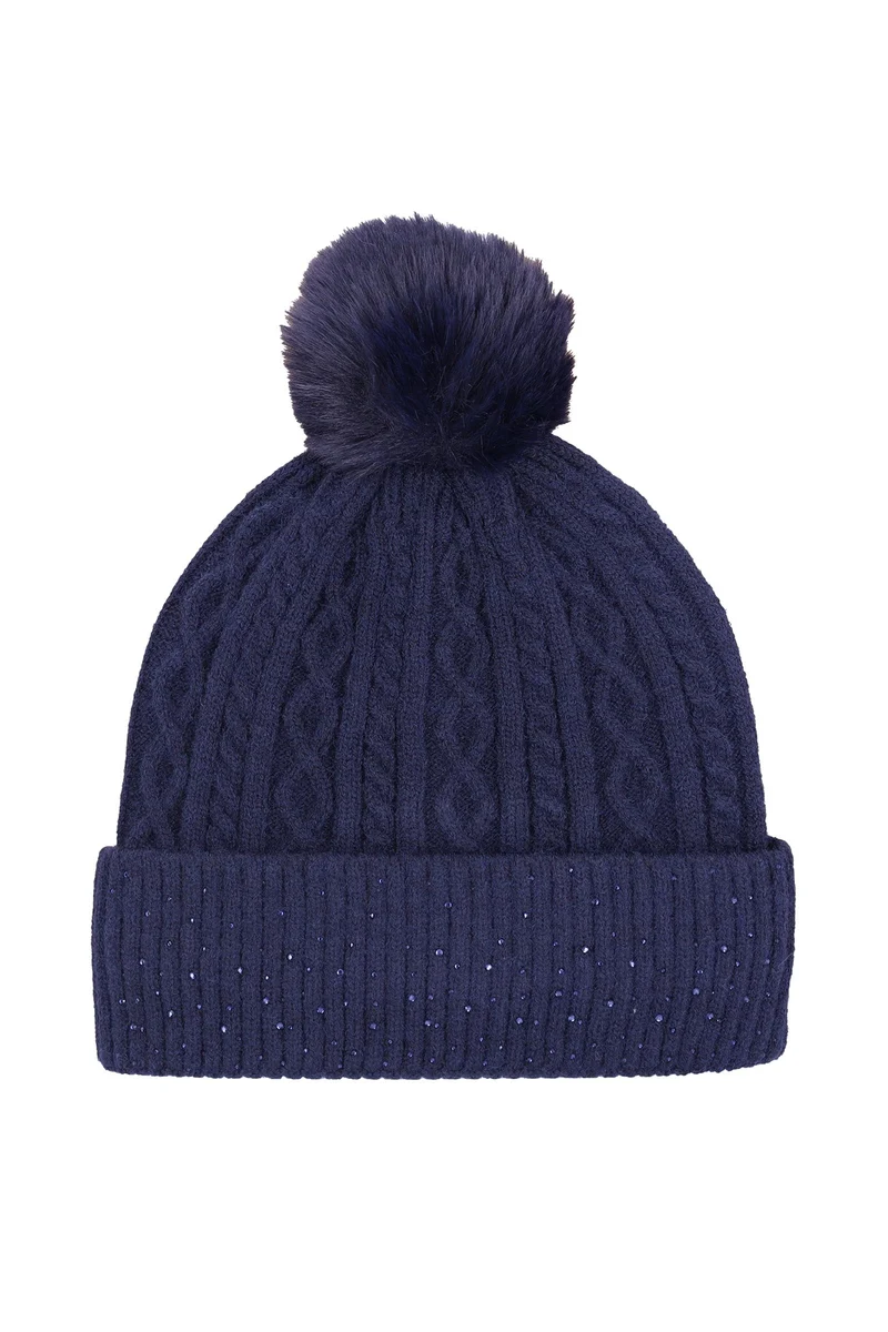 Schockemöhle SP Glamour Style Bonnet Dark Navy Taille unique