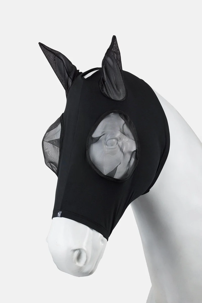 Ibiza Elastic masque anti-mouches avec zip Black C