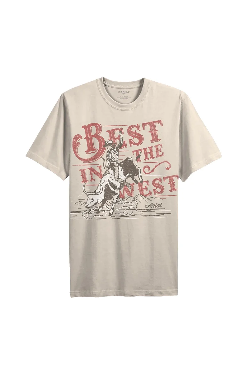 Femme Bull Rider Arched t-shirt French Oak S