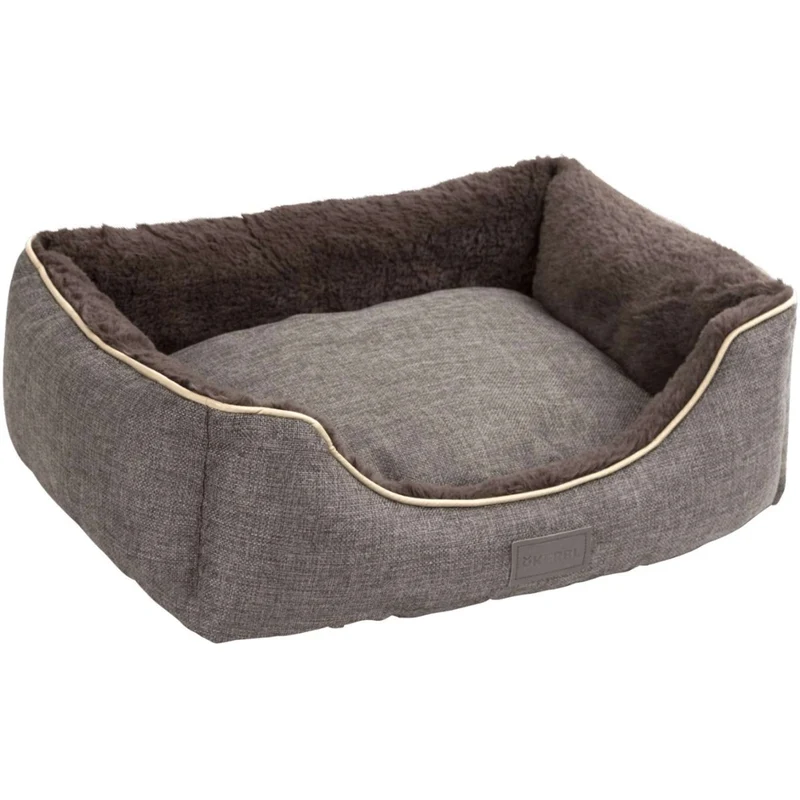 Kerbl Lit Peluche Samuel Gris Argent/Gris foncé