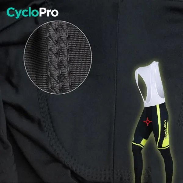 TENUE CYCLISTE HIVER JAUNE - SQUAD+
