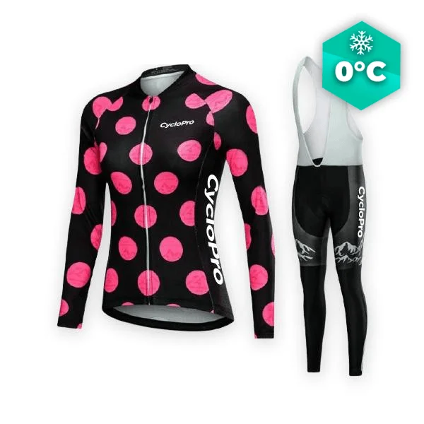 TENUE VÉLO HIVER - PINKY+