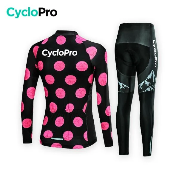 TENUE VÉLO HIVER - PINKY+