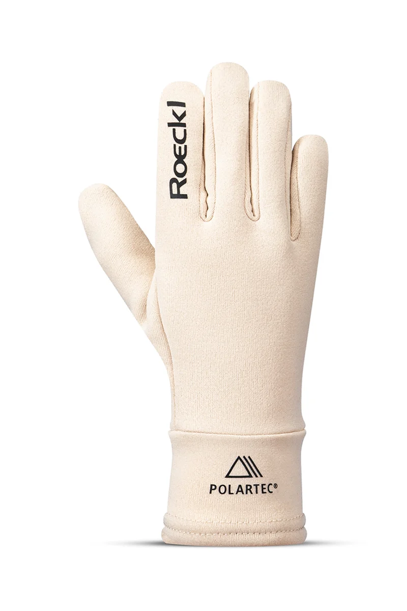 Warwick 2 JR. Polartec Gants d'équitation d'hiver Natural Beige 4