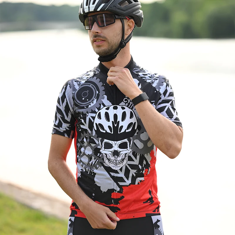 Tenue De Cycliste Route Squelette - Skull+