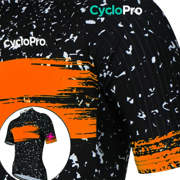 Tenue De Cyclisme Orange - Galaxy+
