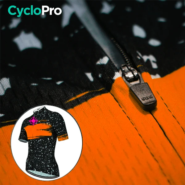 Tenue De Cyclisme Orange - Galaxy+
