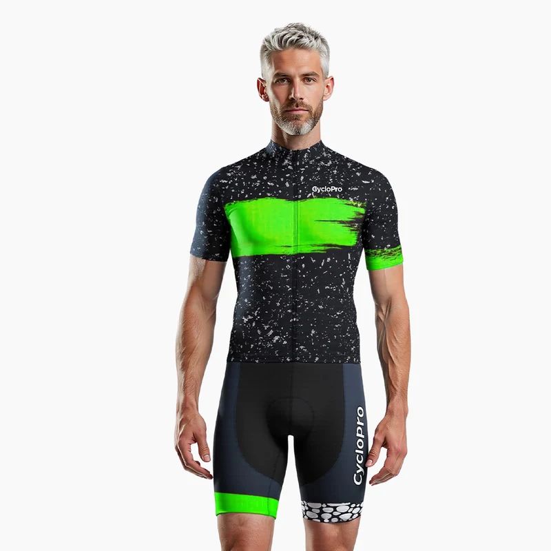 Tenue De Cyclisme Verte - Galaxy+