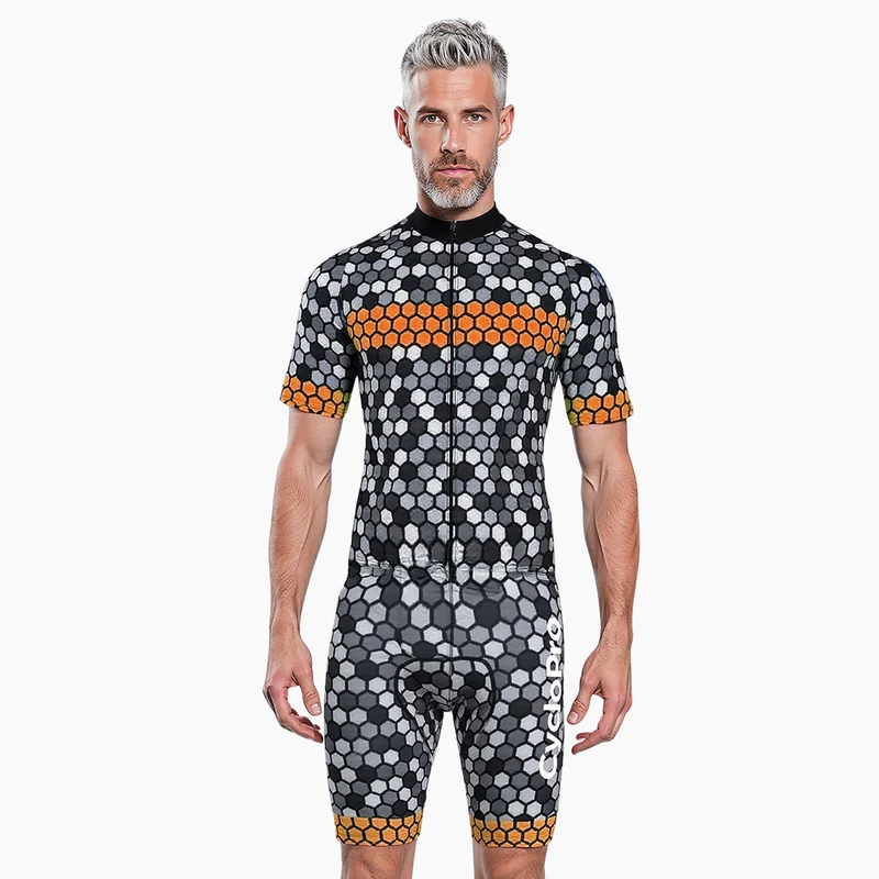 Tenue De Cyclisme Orange - Atmosphère+