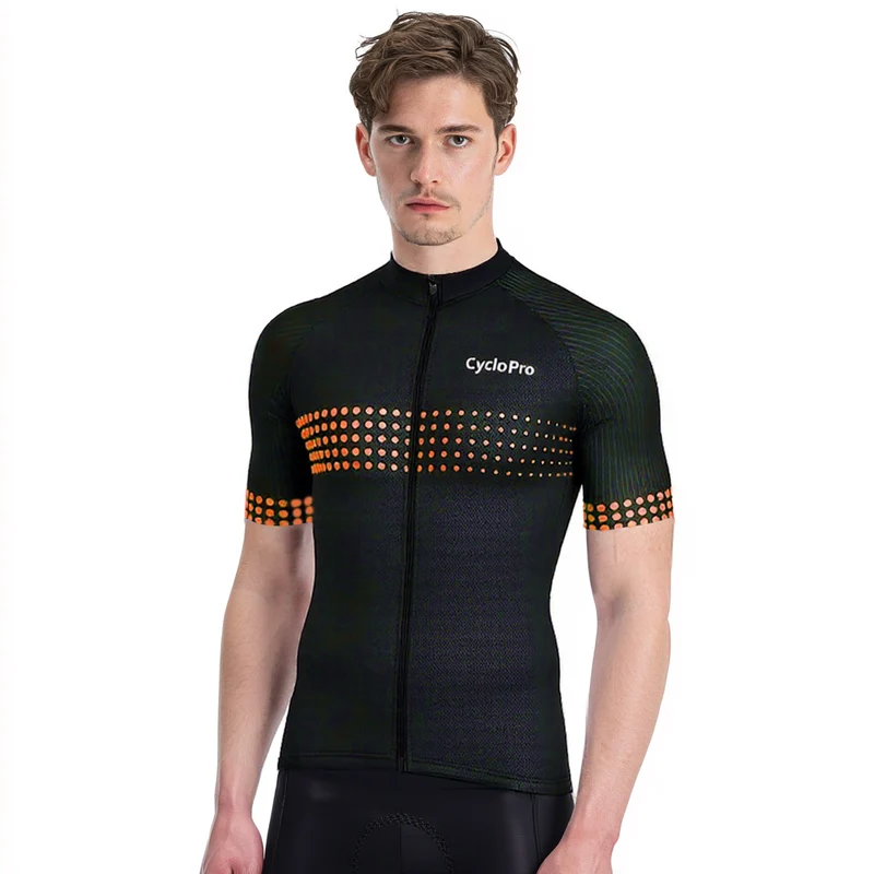 Maillot de cyclisme Orange - Liberty+