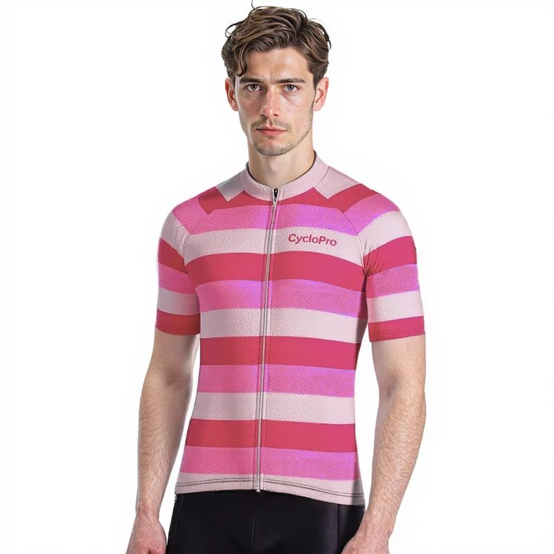 Maillot de cyclisme Rose - Évasion+