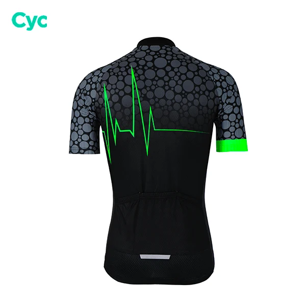 Maillot de cyclisme Vert - Pulsation+