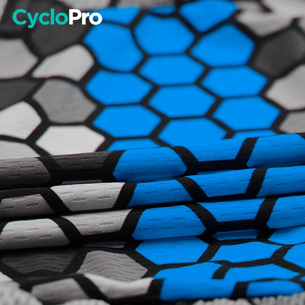 Maillot de cyclisme Bleu - Atmosphère+