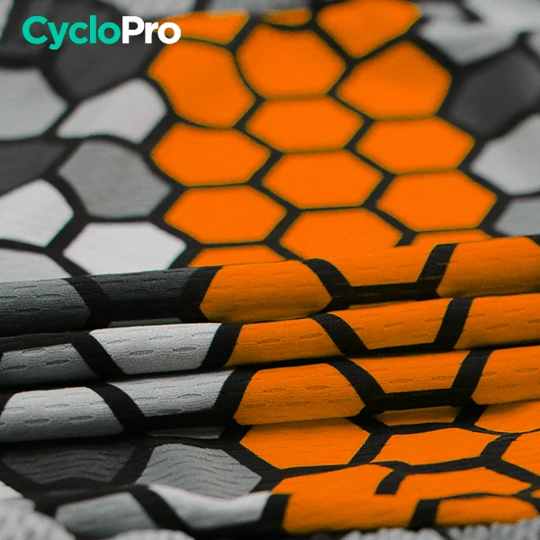 Maillot de cyclisme Orange - Atmosphère+